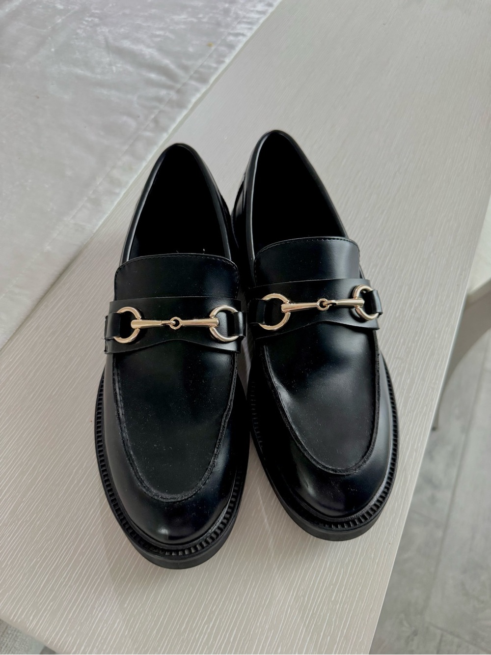 Black Loafers H&M NWOT